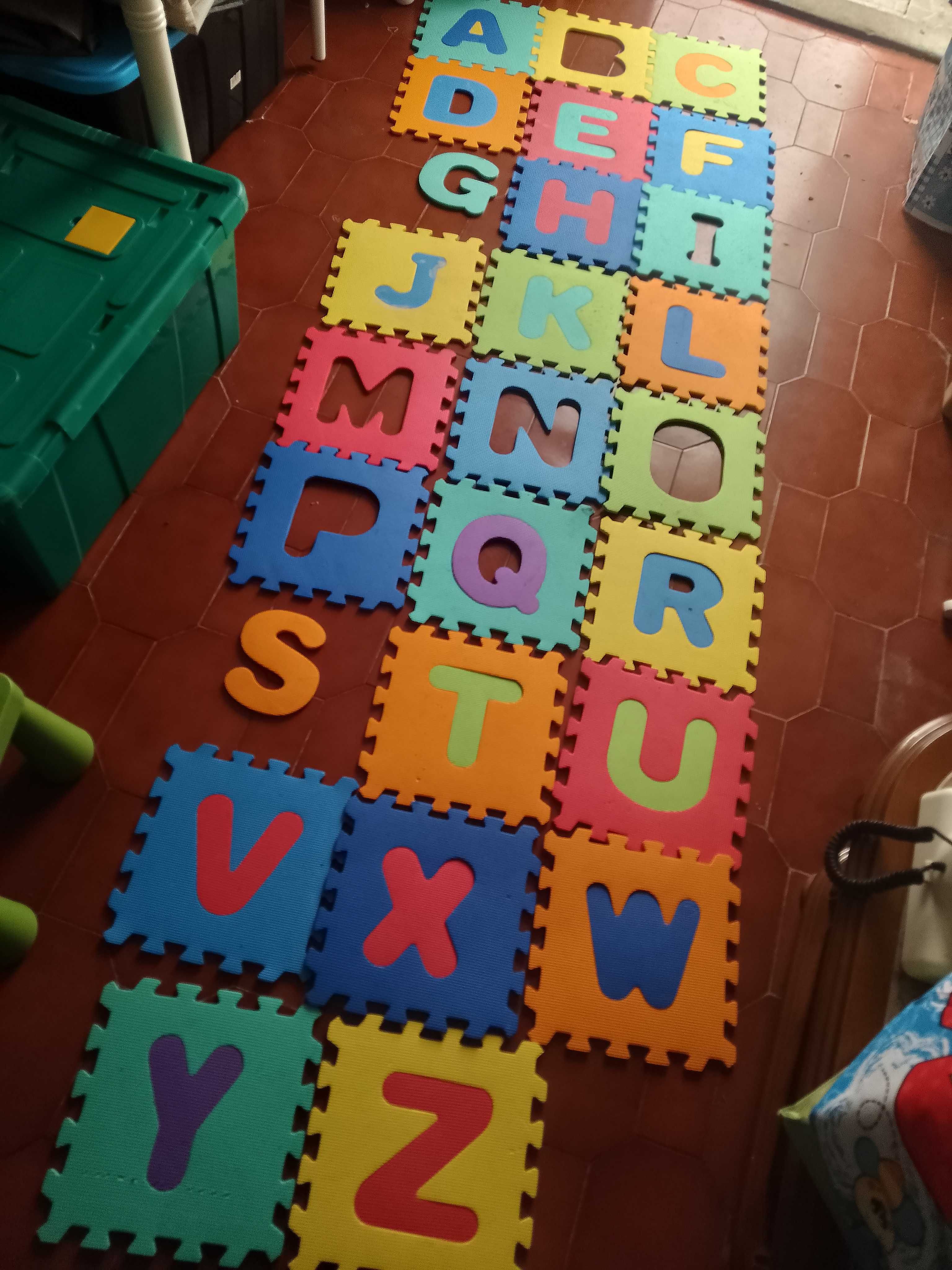 Tapete de borracha Puzzle