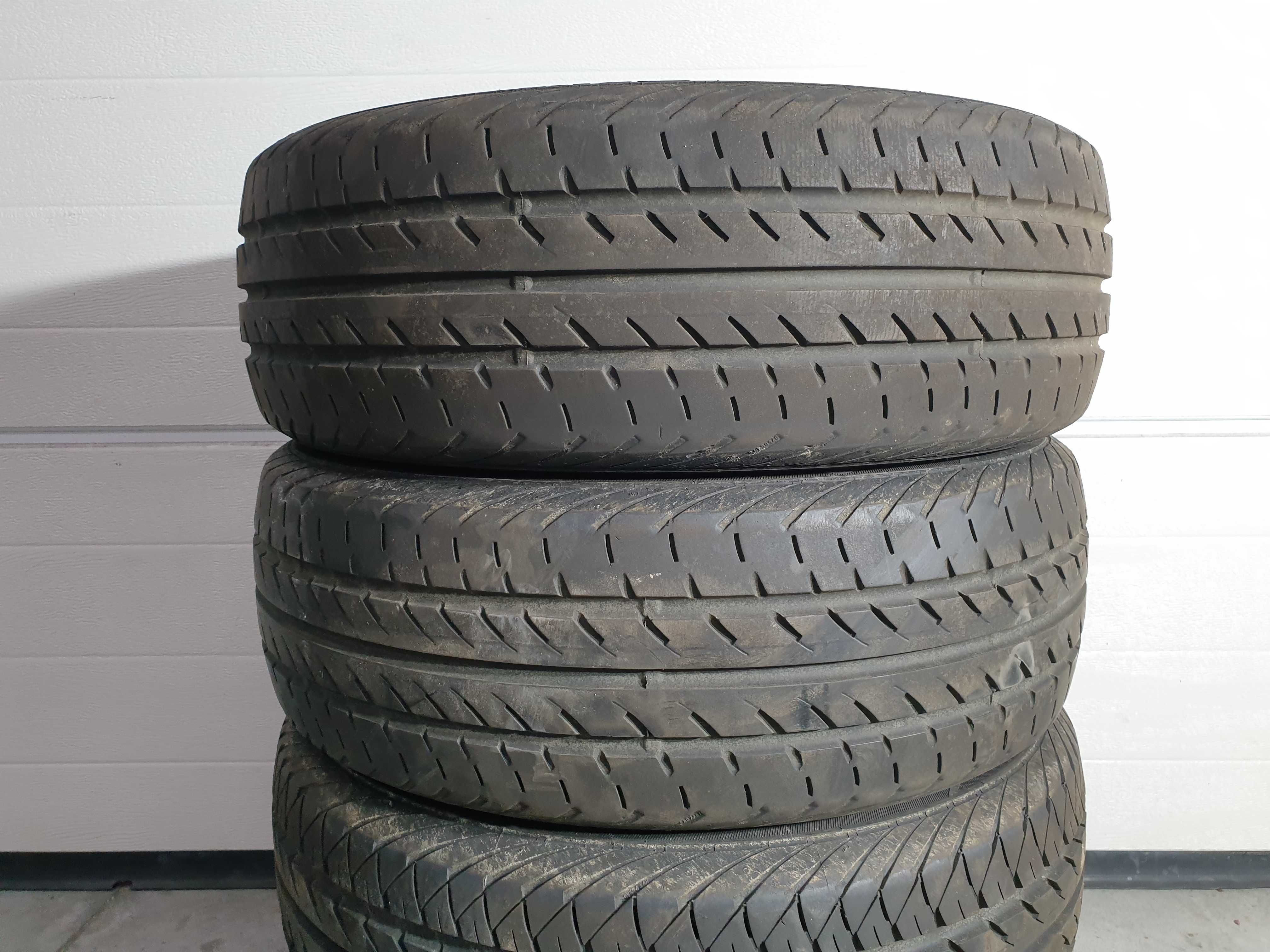 4szt. 195/60/16C 99/97H Continental VancoContact 2 6,5mm 2019r[ 9672 ]