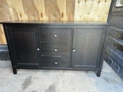Komoda kredens IKEA Hemnes sosnowy ciemny brąz stan bardzo dobry