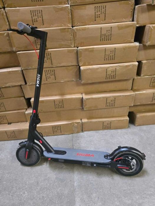 Hulajnoga Elektryczna SIGMA LED 20 KM/H 6AH DLA Dzieci I Dorosłych