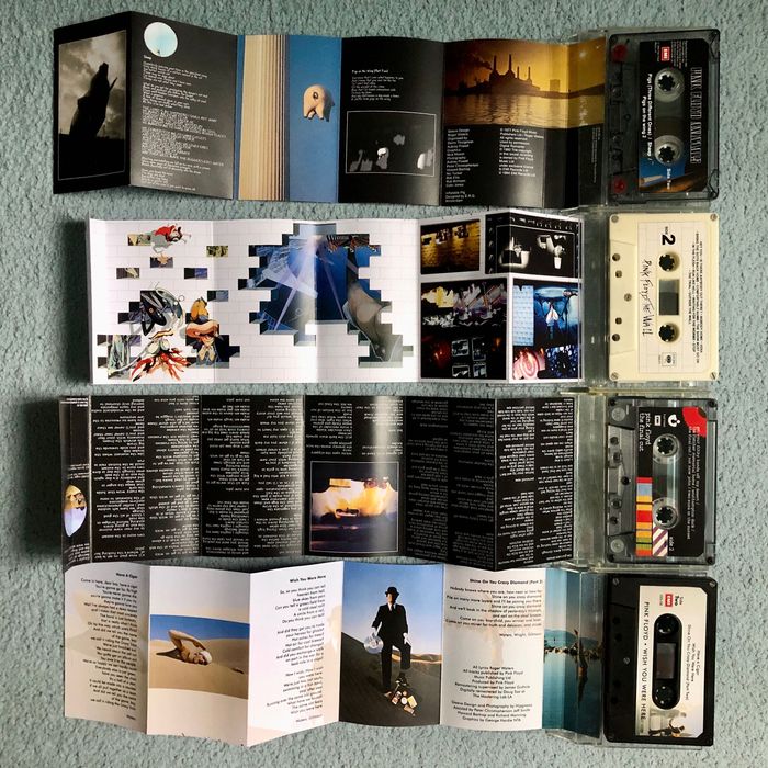 Аудиокассеты Pink Floyd