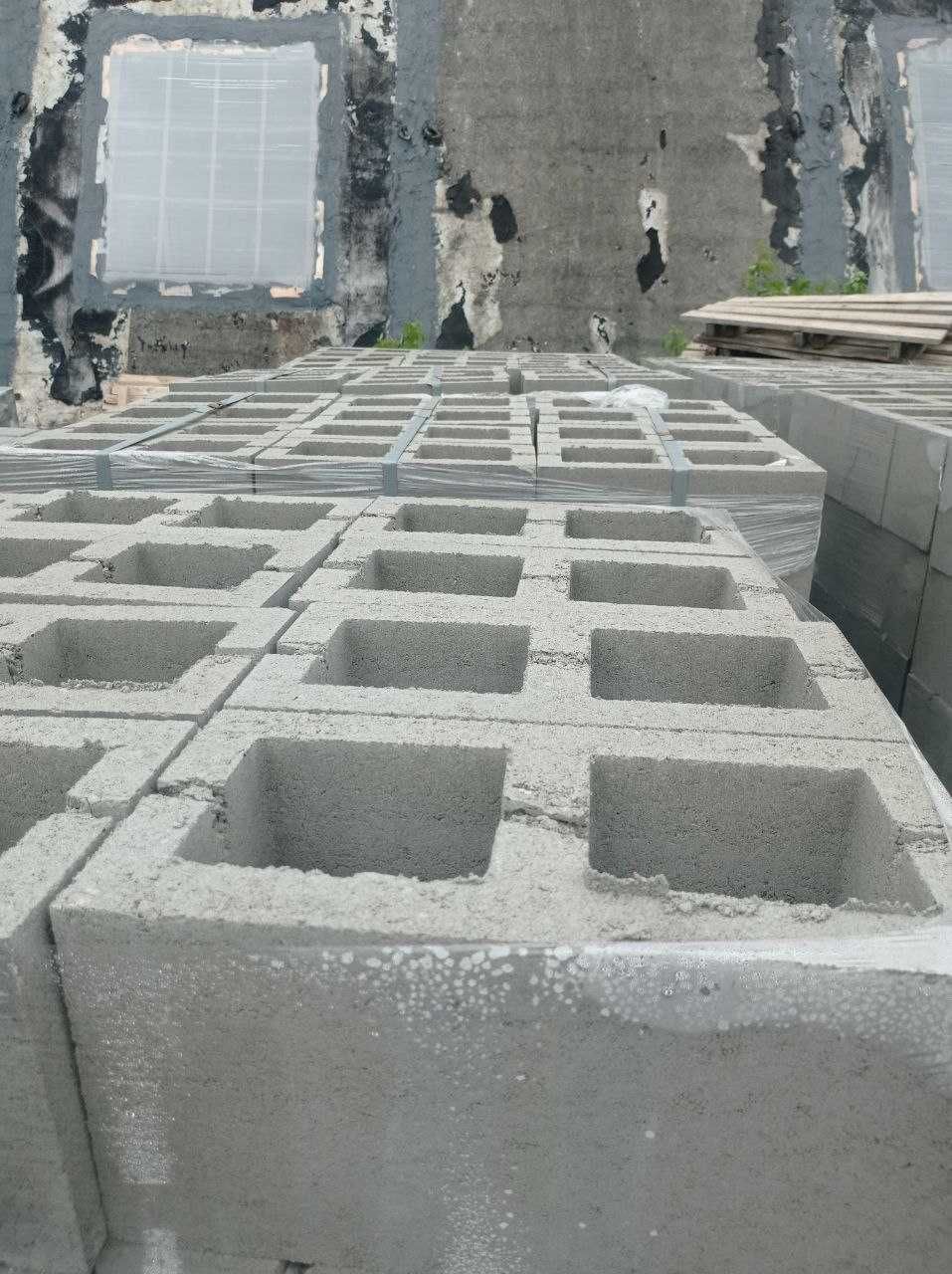 Продаємо стінові блоки, шлакоблок, стеновой блок 19*19*39см
