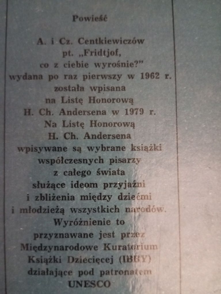 Fridtjof co z ciebie wyrośnie