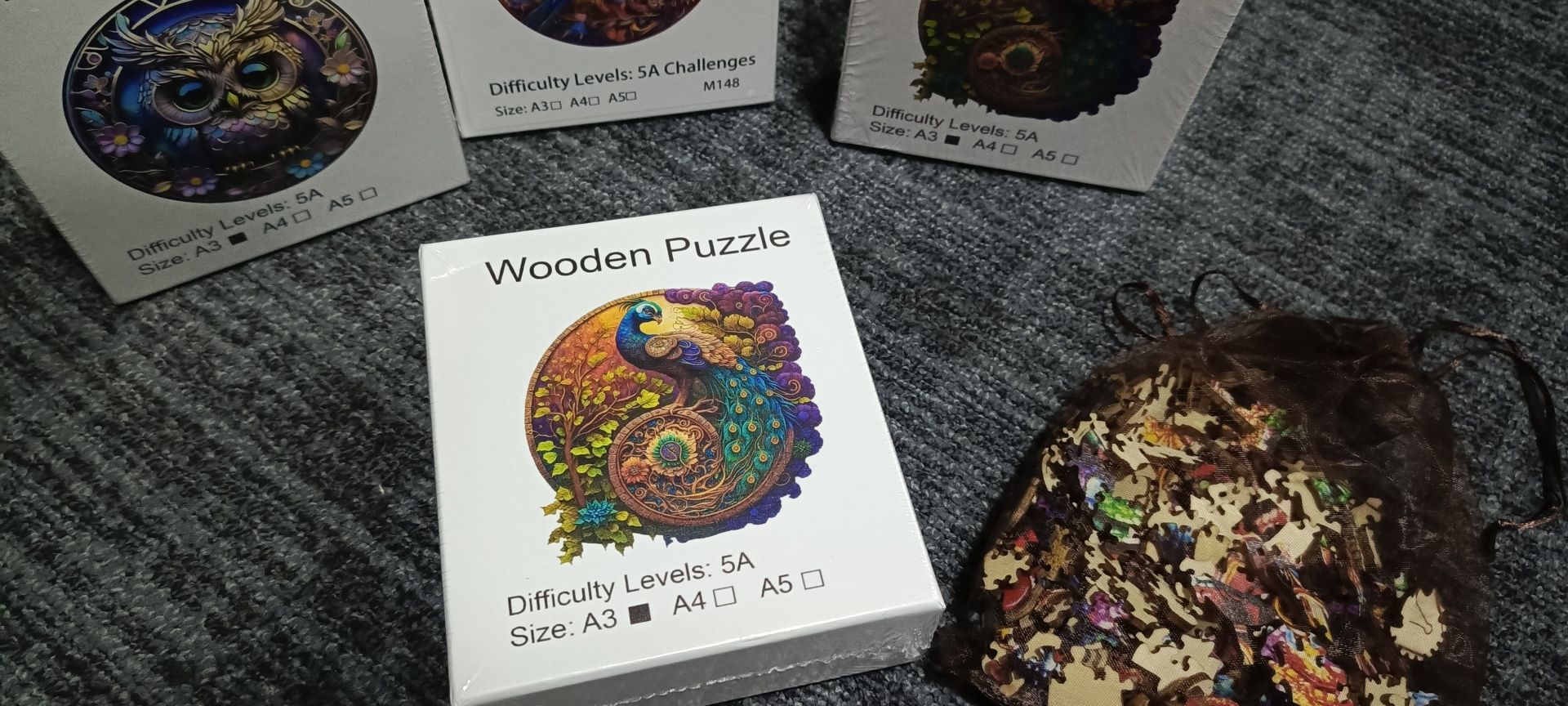 puzzle drewniane fajny prezent do świąt