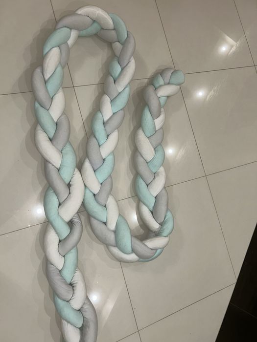 Ochraniacz do lozeczka warkocz dlugi 420 cm