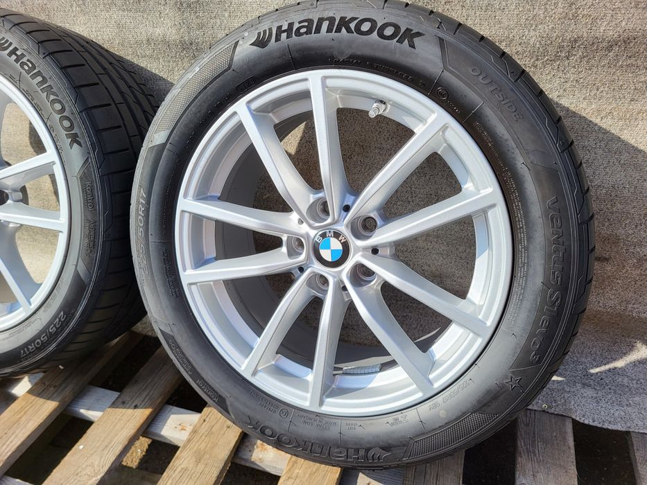 [K406] Koła lato BMW 17 Cali 5x112 Hankook 225/50/17 6mm BMW 3 23r