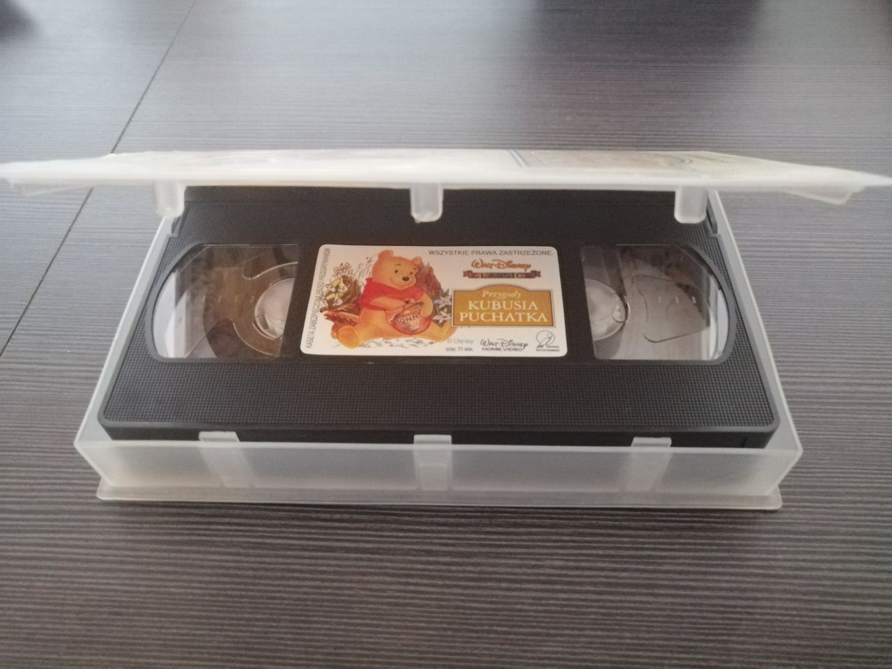 Kaseta VHS Kubuś Puchatek