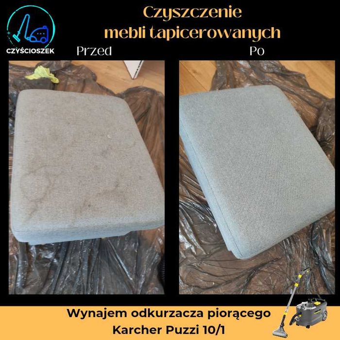 Wynajem Wypożyczenie Odkurzacz Piorący Karcher Puzzi 10/1 Kielce