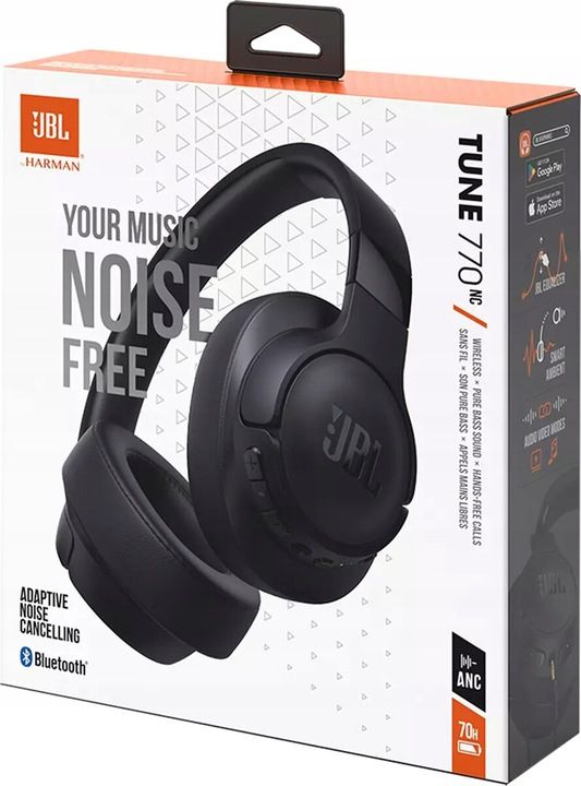 Słuchawki Bezprzewodowe Nauszne Jbl Tune 770nc