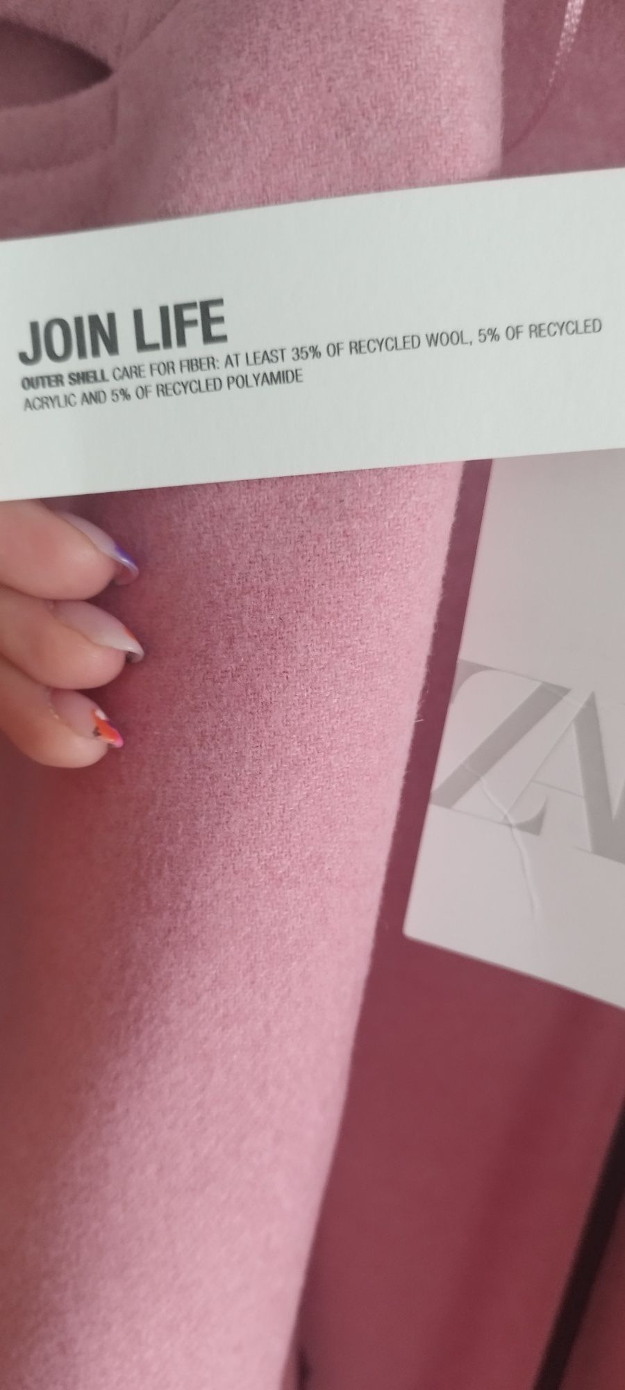 Płaszcz Zara XS odpowiednik S/M