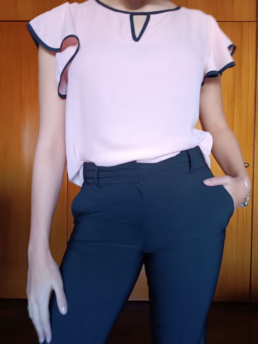 Blusa Shein rosa (tamanho M) – Como nova