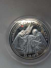 Medal Jan Paweł II Watykan 2005 r srebro