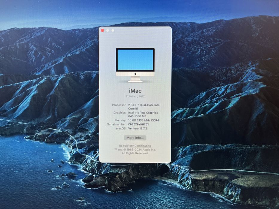iMac 21’ excelente condição com upgrade