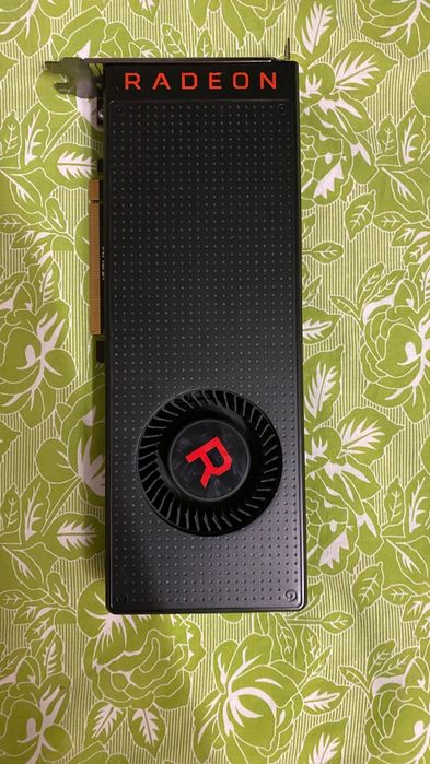 Відеокарта Vega 56  чорний екран