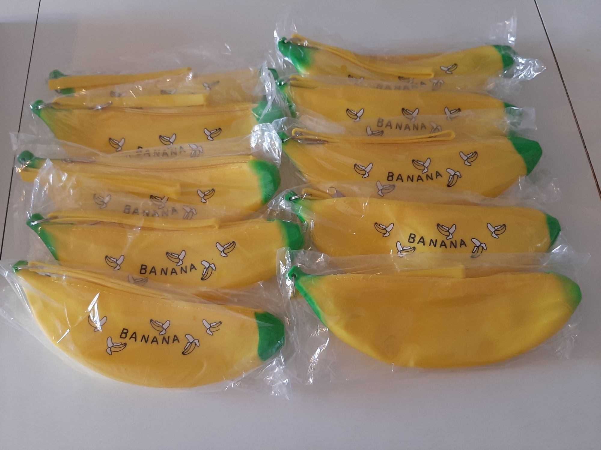 Porta-moedas Silicone - Novos - Banana