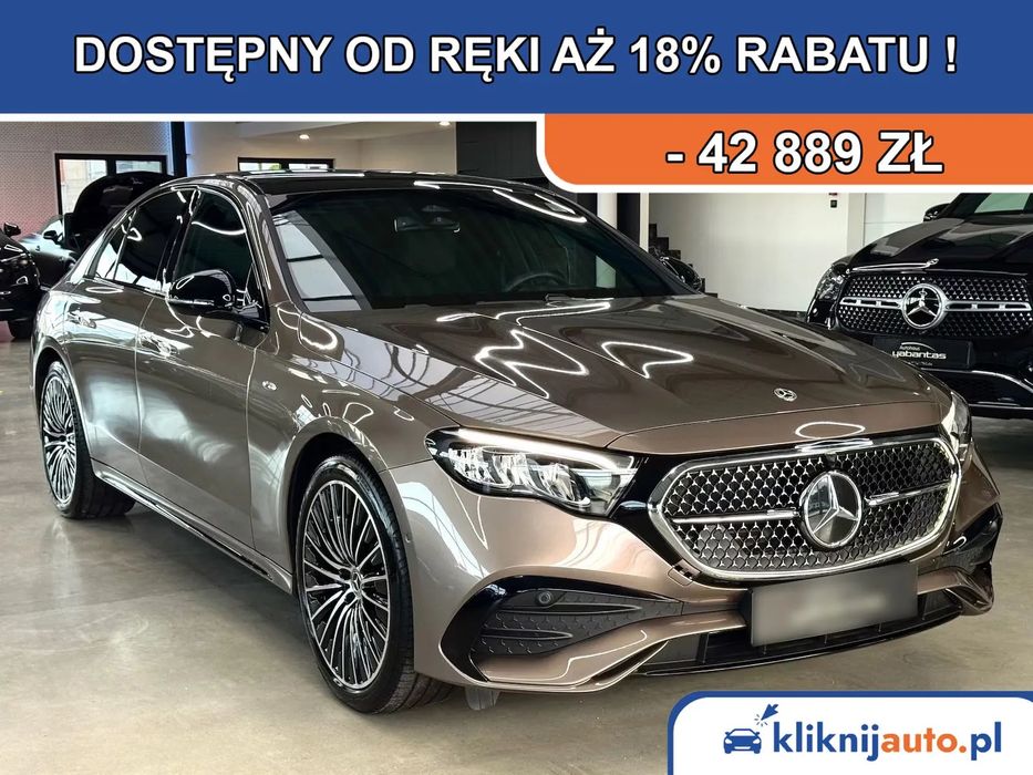 Mercedes-Benz Klasa E | AMG | E 220 d 4MATIC Sedan | 197KM