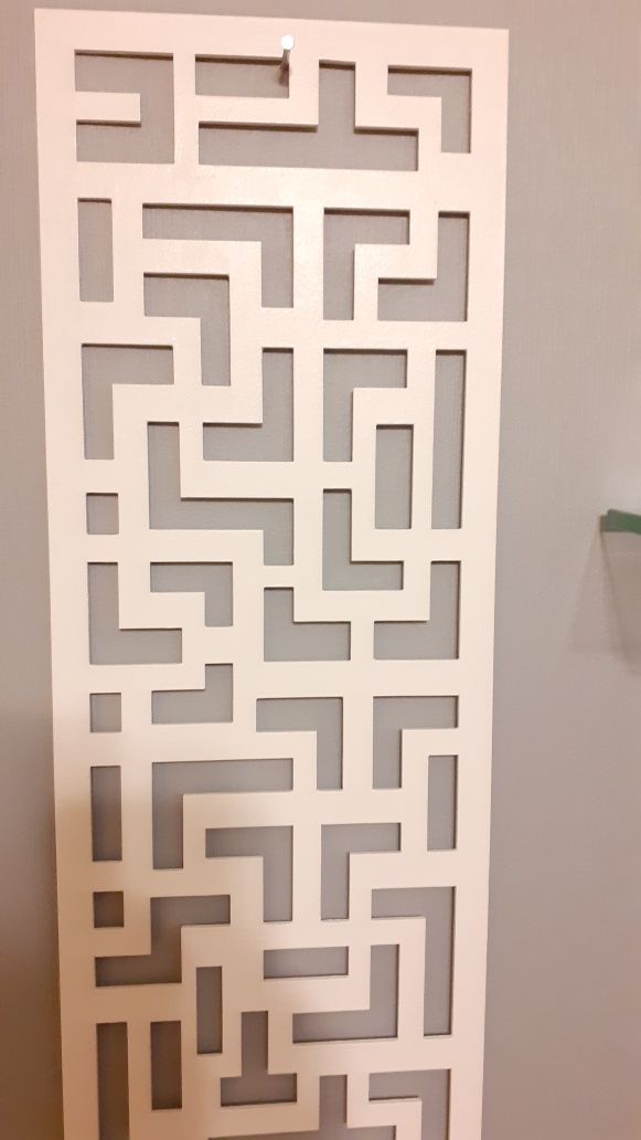 Dekoracja, kratka rewizyjna maskownica