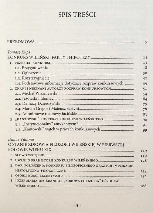 Konkurs na Katedrę Filozofii w Uniwersytecie Wileńskim w 1820 roku