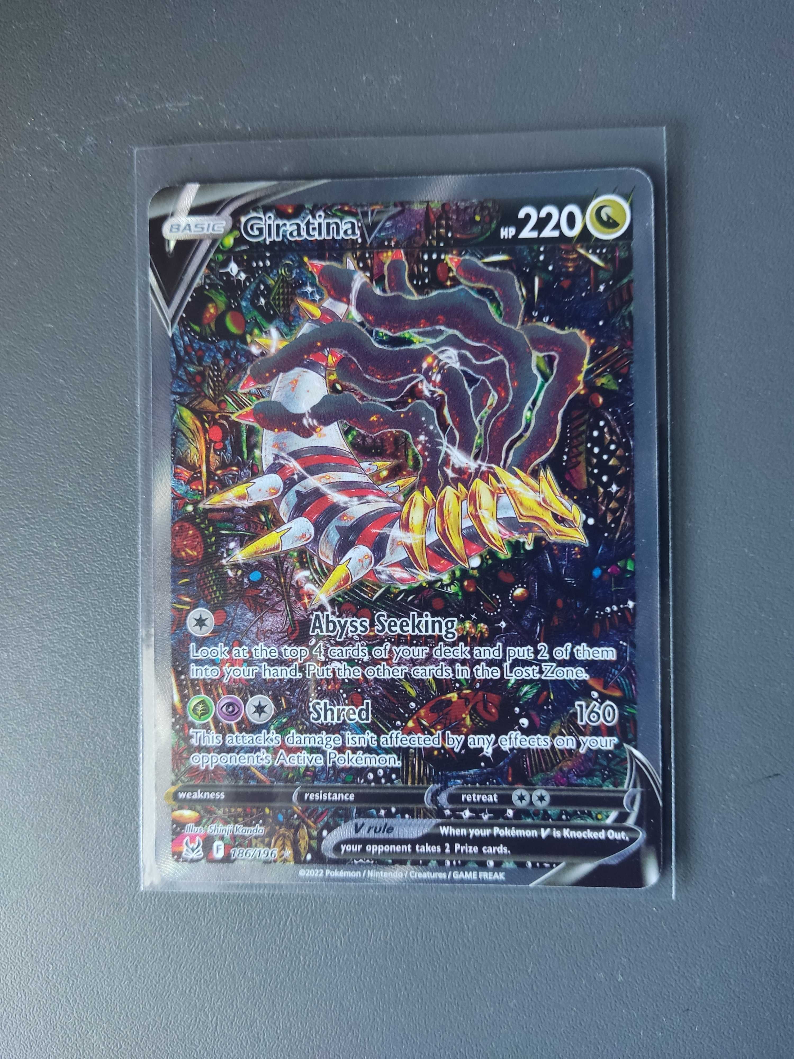 Carta Pokemon Giratina V (Alternate Full Art) - [Holofoil] (inglesa)