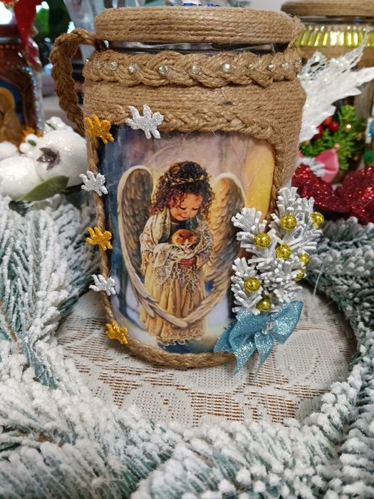 Баночка  на Водохреща "Зимова Казка"