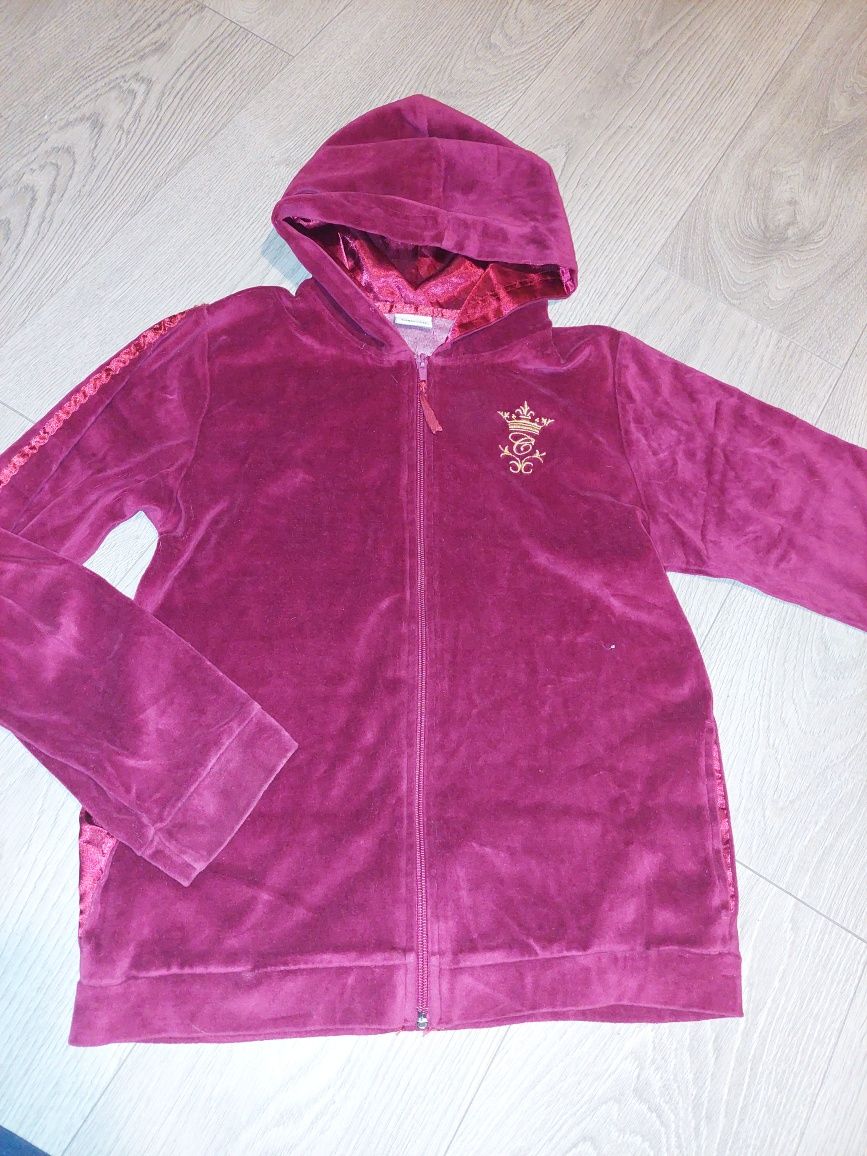 Bluza dresowa welurowa r.152 cherokee