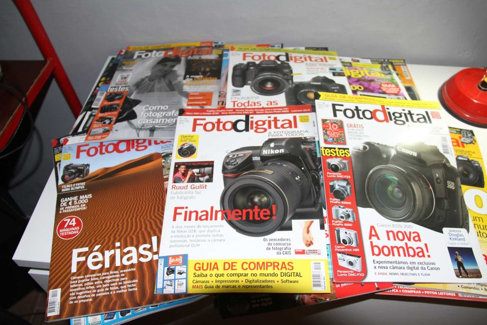 Colecção de revistas de Fotografia (25 números)