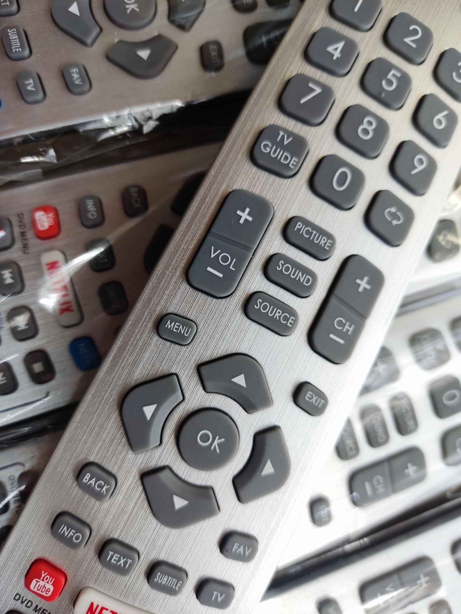 NOWY ORYGINALNY zamiennik Pilot telewizorów Sharp Aquos Technika Blau