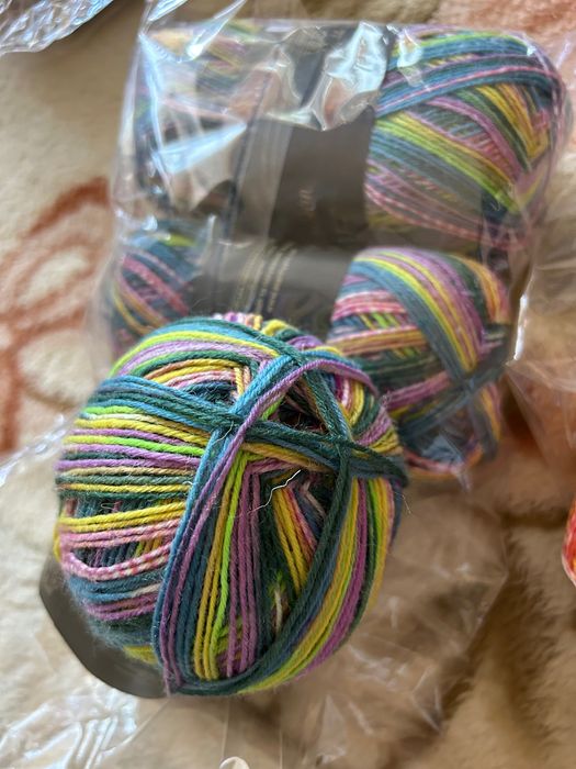 Klasyczna włóczka skarpetkowe 100g WM-75%, PA-25%