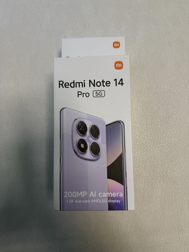 Нові мобільні телефони Xiaomi Note 14Pro 5g 8+256