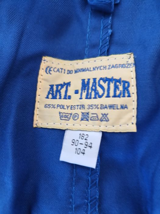 Spodnie męskie, nowe, na szelkach, rozmiar XL