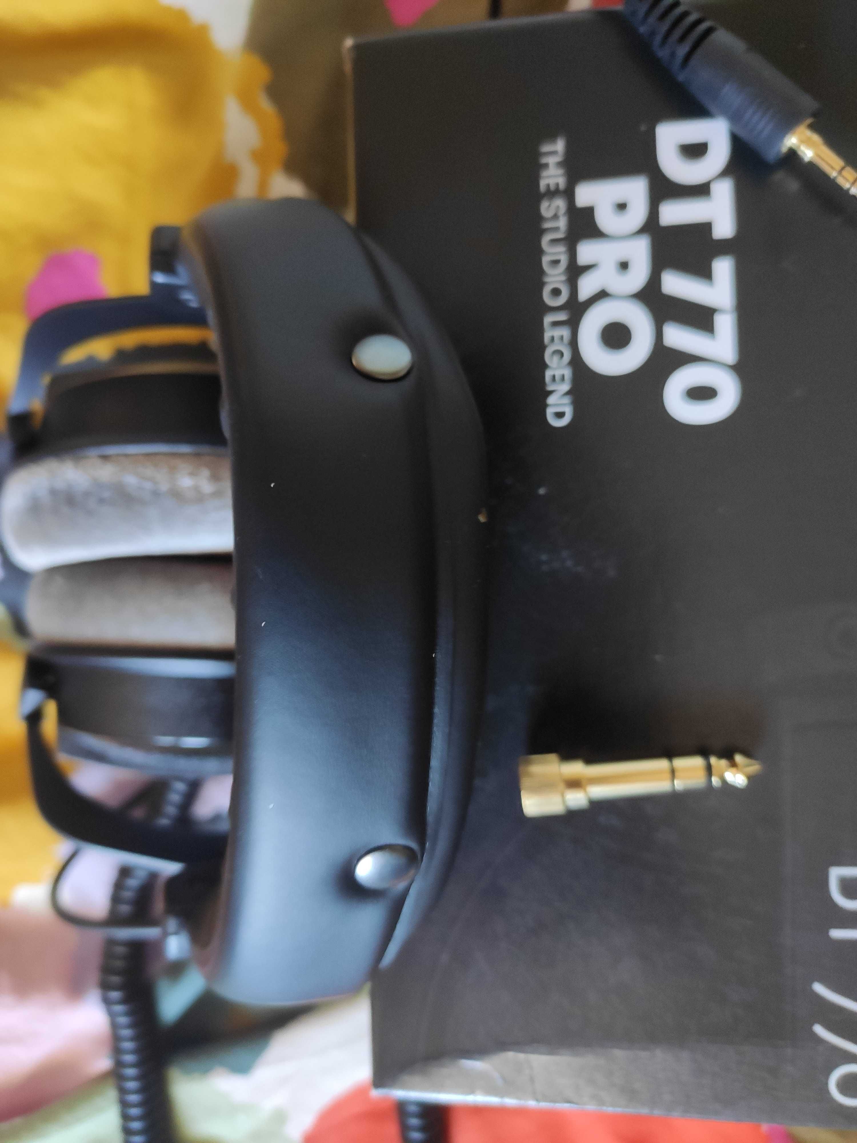 Słuchawki studyjne profesjonalne DT 770 PRO 250 Ohm Beyerdynamic