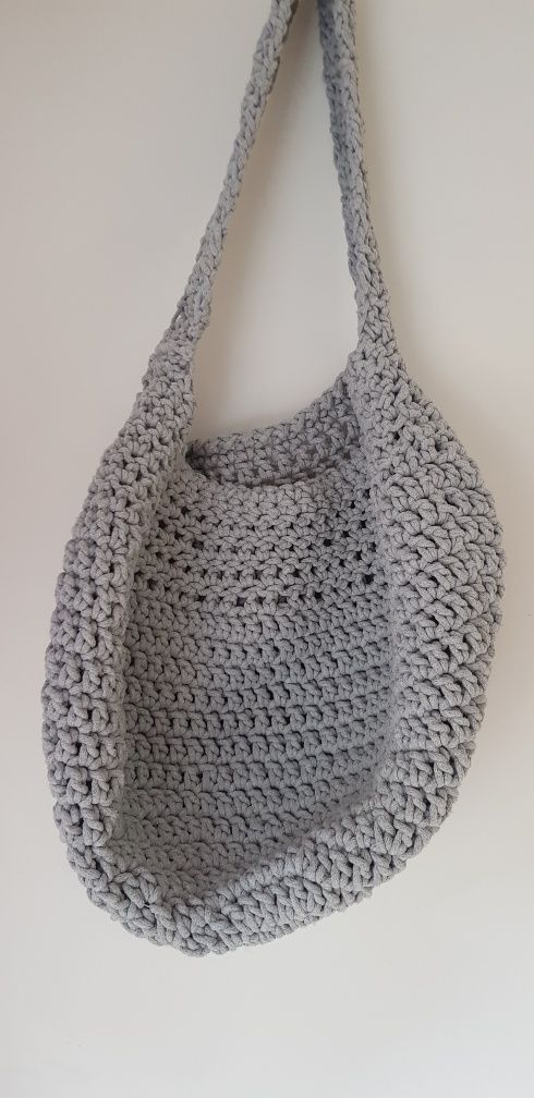 Torba ze sznurka xxl handmade