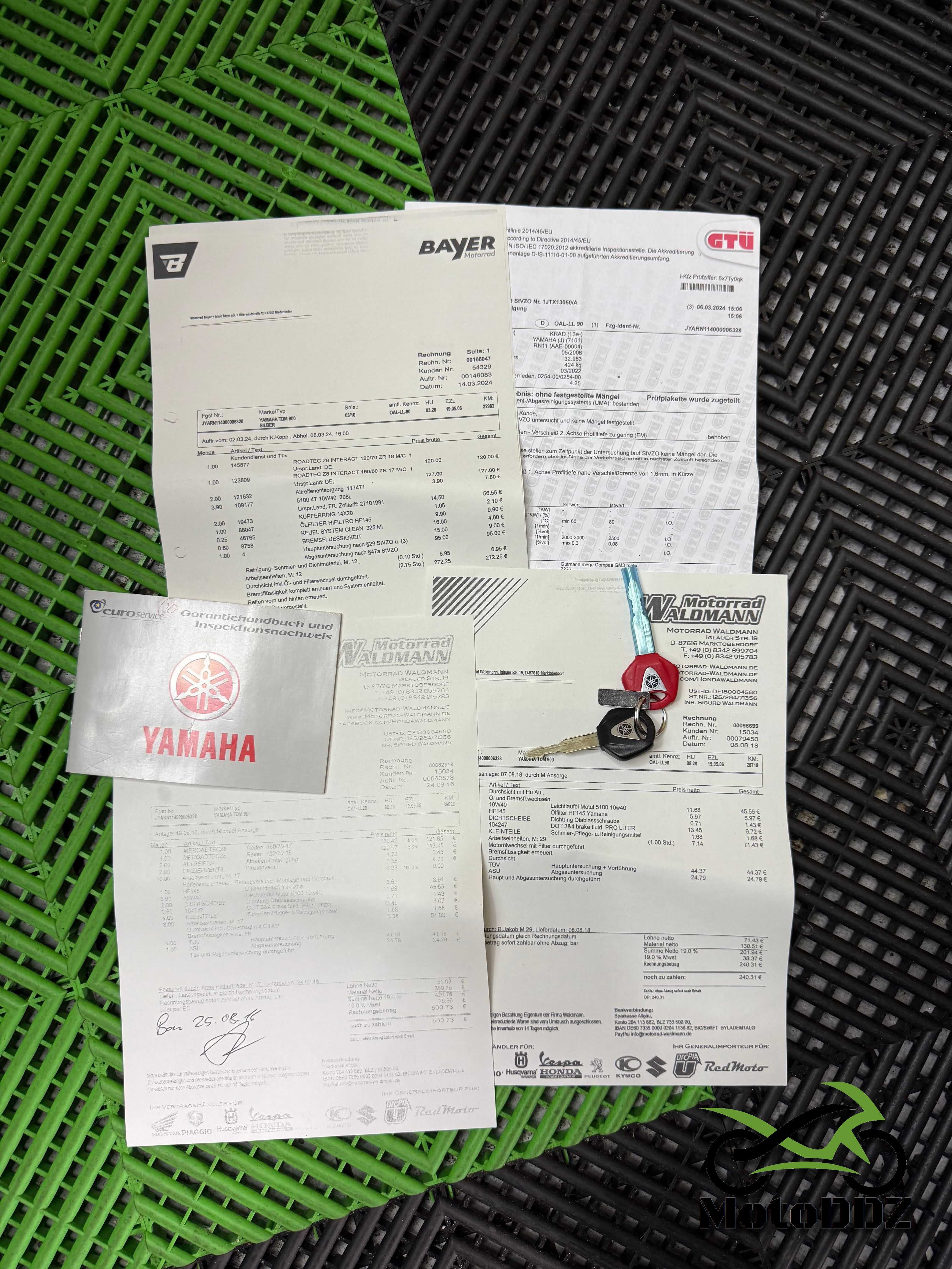 Yamaha TDM900 TDM 900 ABS - TDM - Niemcy Raty Transport - TDM900