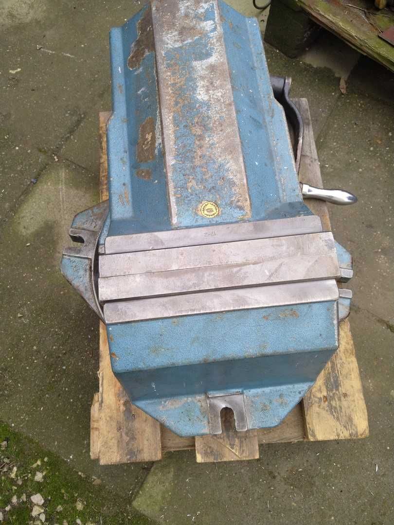 Imadło BISON 250mm Maszynowe Obrotowe 250 Do Frezarki Wiertarki