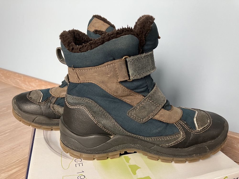 Buty zimowe PRIMIGI r 34 śniegowce, kozaki, skórzane, gore-tex