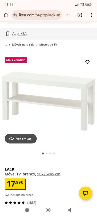 Mesa de TV/ de apoio