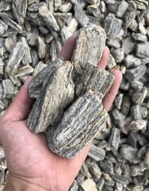 ŁUPEK DRZEWIASTY Naturalny Kamień Skała do Akwarium Iwagumi Grys