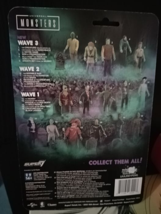 Figura colecionável filme de terror clássico