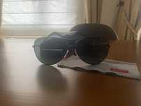 Óculos de sol originais Ray-Ban aviator pretos