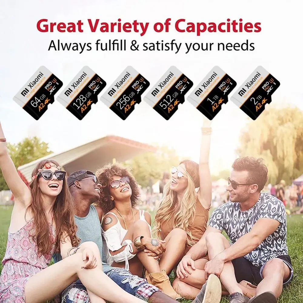 Karta pamięci Xiaomi mikro micro SD TF 128 GB 4K full HD U3 V30 A2