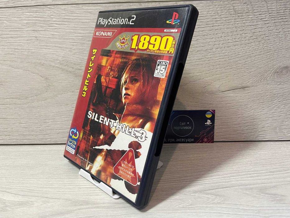 PS2 Silent Hill 3 Ліцензія - Англійська мова Регіон NTSC - J