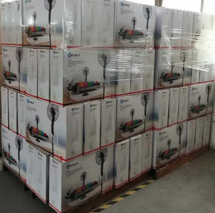 Вентилятор напольный Schild RA04KFS черный 5 лопастей