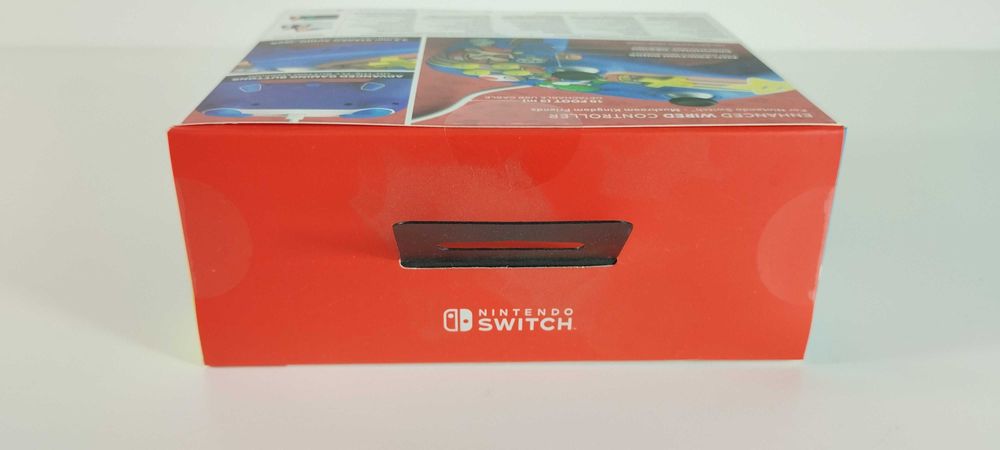 Comando com fios PowerA - Nintendo Switch - Mario