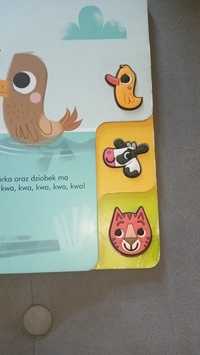 Książeczka dla dzieci poznaje zwierzęta