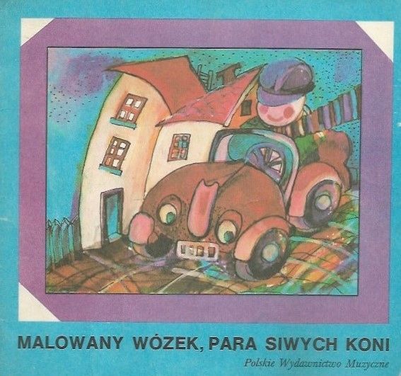 Malowany Wózek, Para Siwych Koni