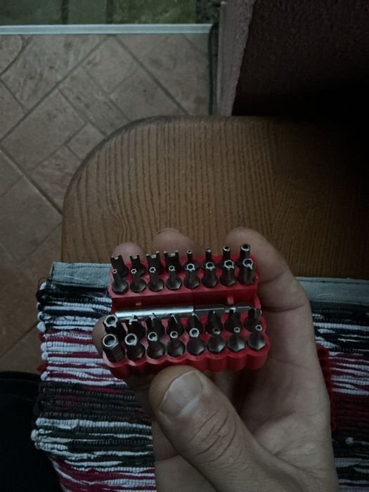 33шт набір біз з подовжувачем тримачем в футлярі якісні підсилені зруч