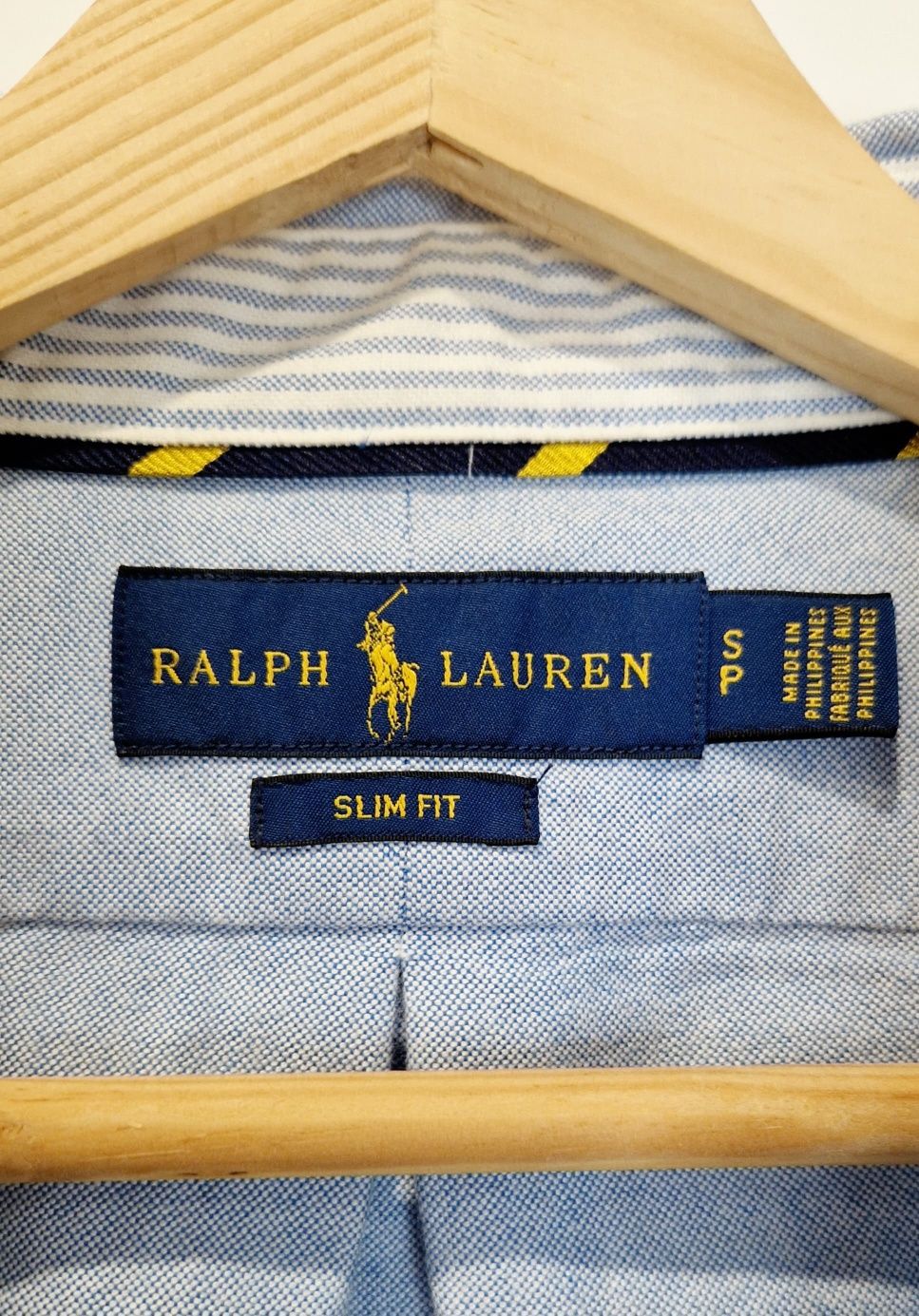 Męska koszula Polo Ralph Lauren Oxford Slim Fit roz. 170/92A