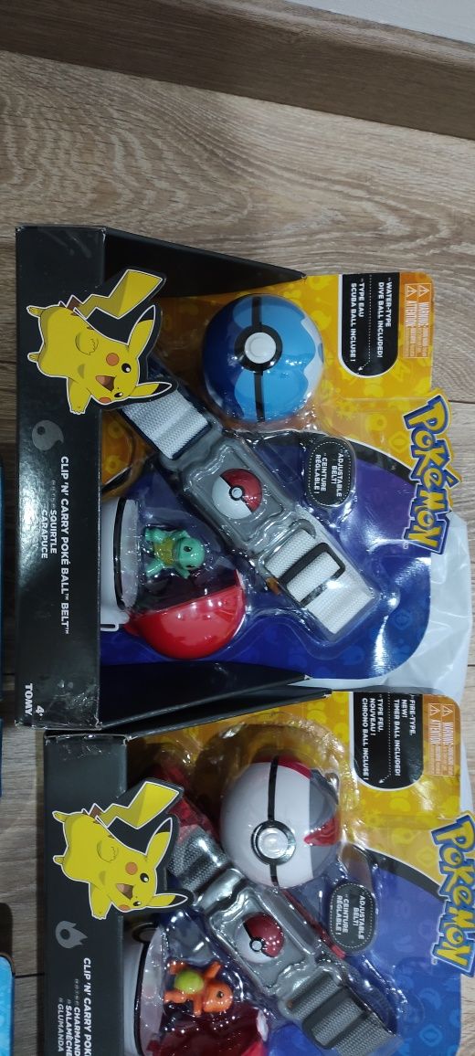 Bolas Pokémon, saco com 24 bonecos, cintos