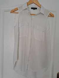 Biała bluzka bez rękawów Primark