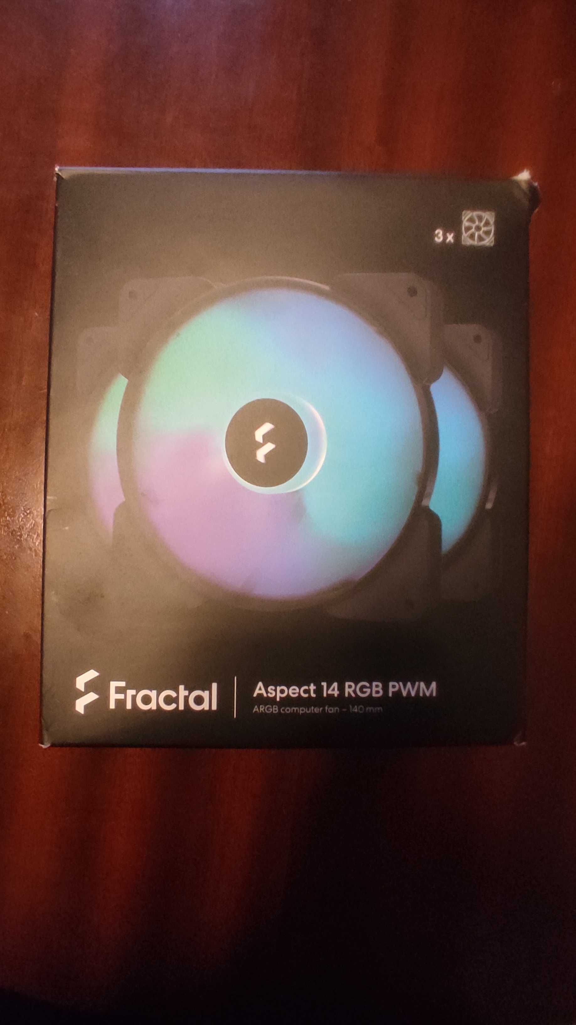 Fractal Design Aspect 14 RGB PWM Pack 3 Ventoinhas 140mm